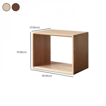 Modular Wooden Cube Storage Bookcase