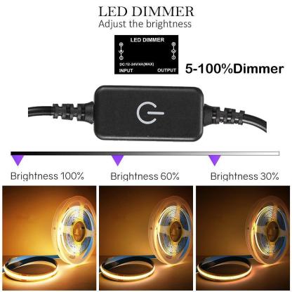 COB Chip-on-board LED Strip Lights-Lighom