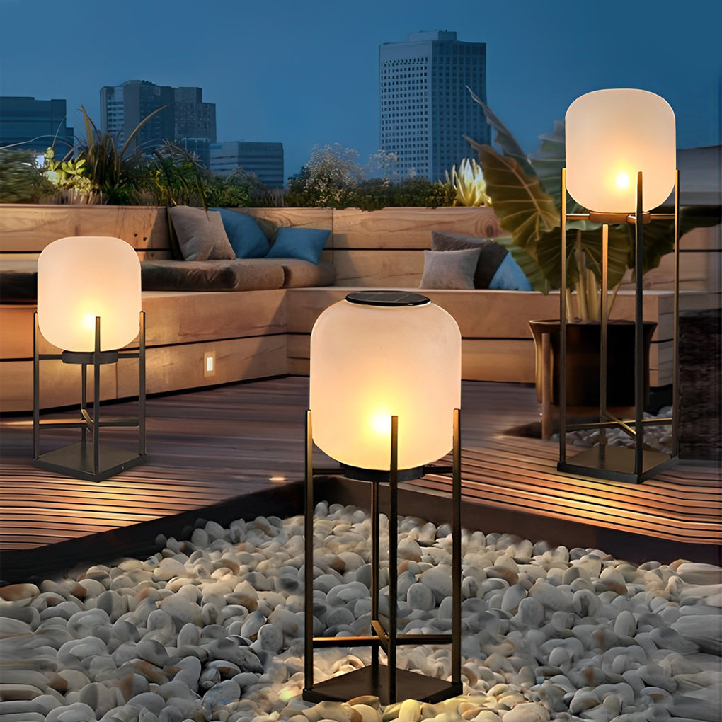 Lantern LED Outdoor Floor Lamp-Lighom