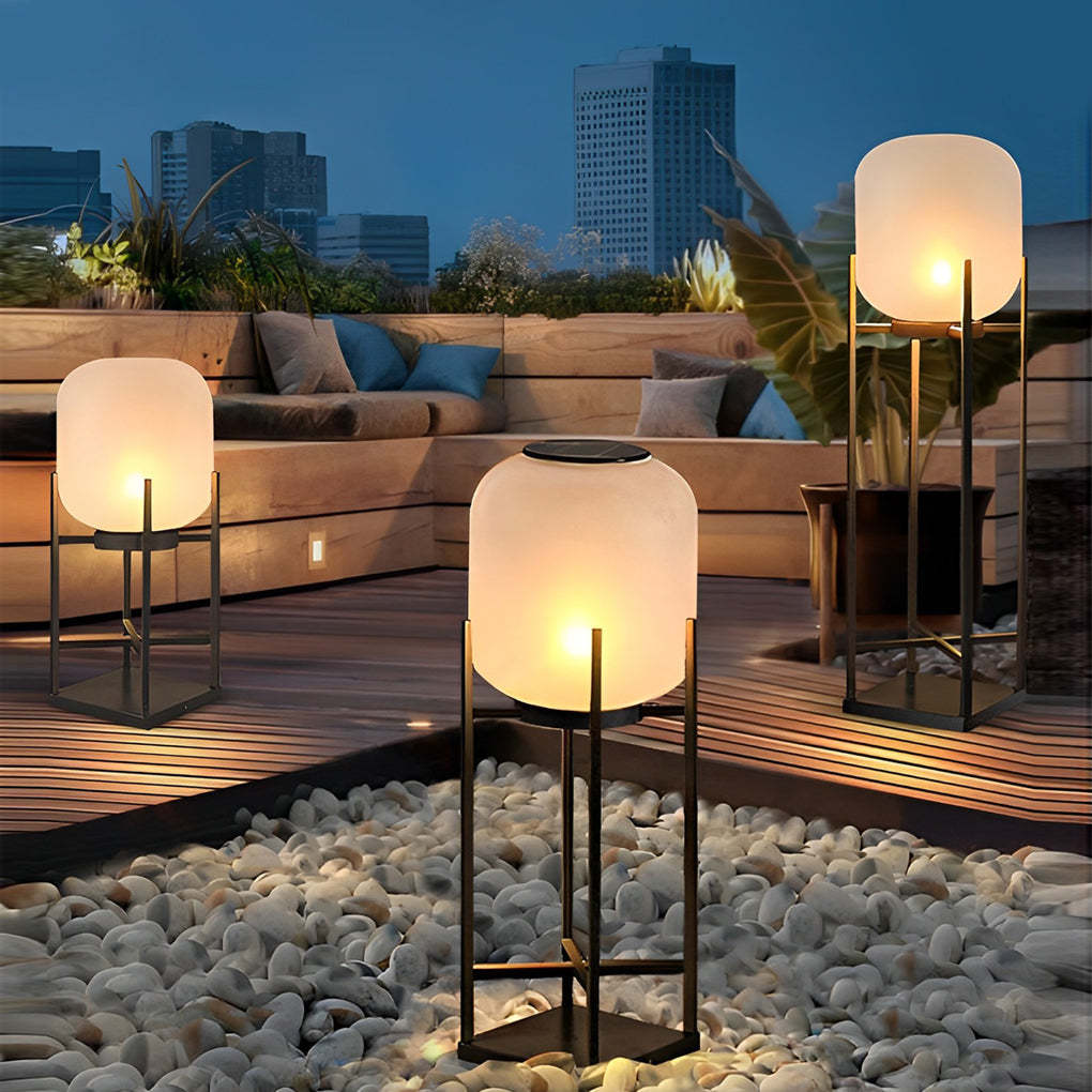 Lantern LED Outdoor Floor Lamp-Lighom