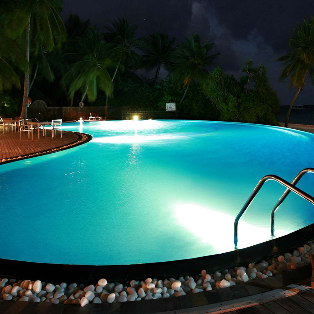 AC12V Waterproof IP68 LED Round Modern Underwater Pool Lights Spot Light-Lighom