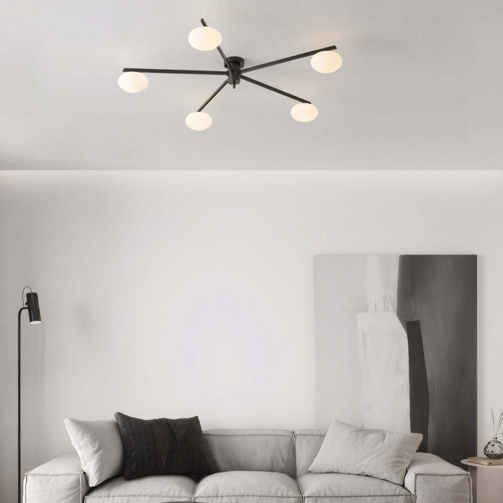 Semi Flush Mount Jasper Ceiling Lamp