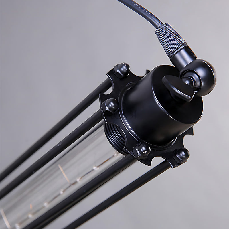 Iron Antique Flute Retro Industrial Pendant Light