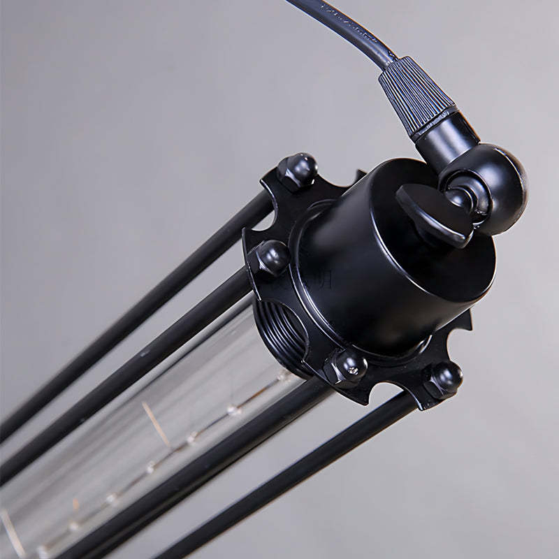 Iron Antique Flute Retro Industrial Pendant Light
