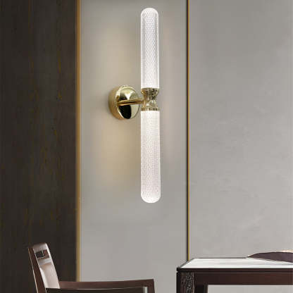 Minimalist Strip Three Step Dimming Light LED Modern Wall Sconces Lighting-Lighom