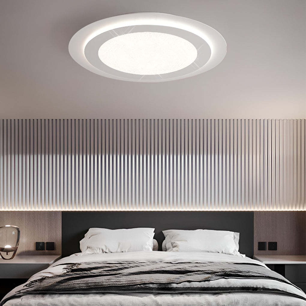 Minimalist Square Circular LED Dimmable Ceiling Light