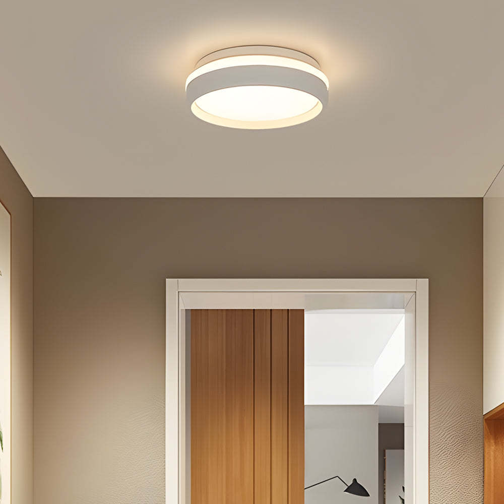 7.9" Round Acrylic LED Flush Mount Ceiling Light