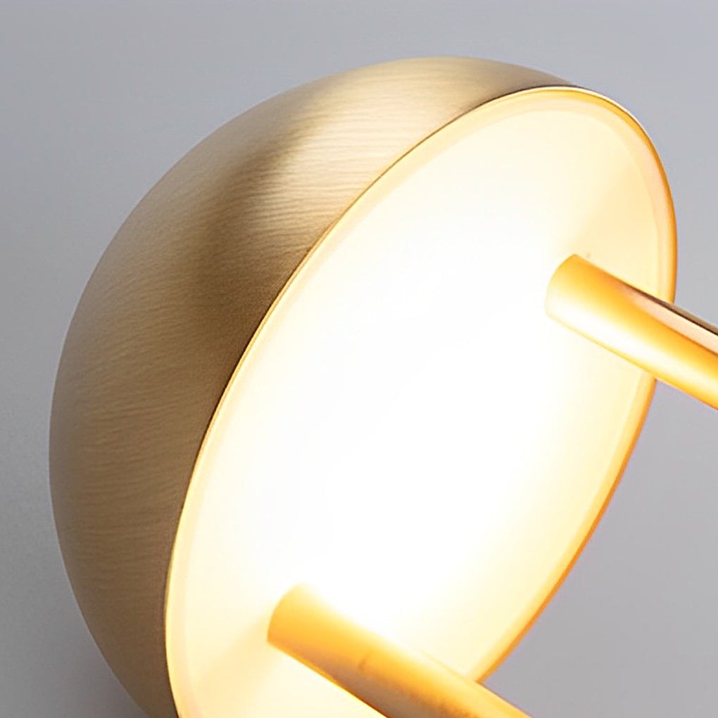 Nickel Jingle Table Lamp Touch Dimming Ambience-Lighom