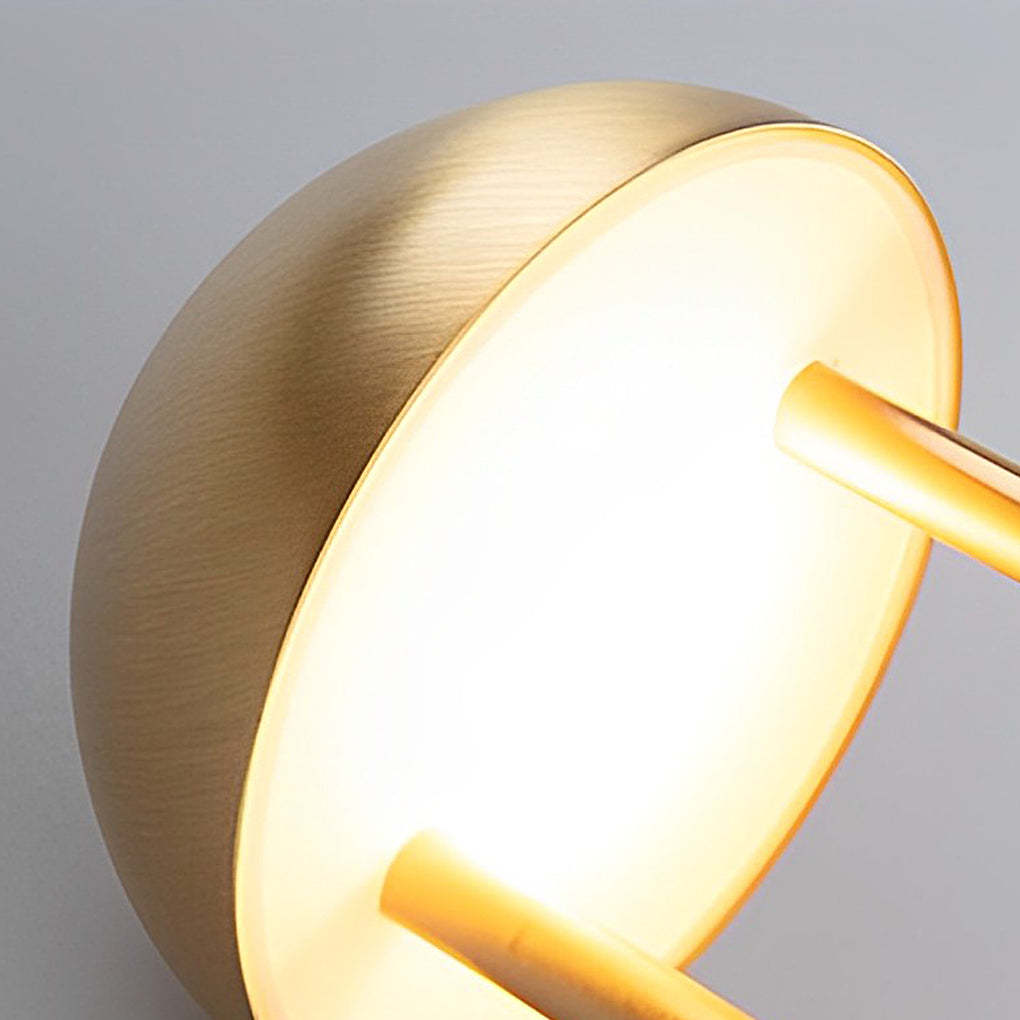 Nickel Jingle Table Lamp Touch Dimming Ambience-Lighom