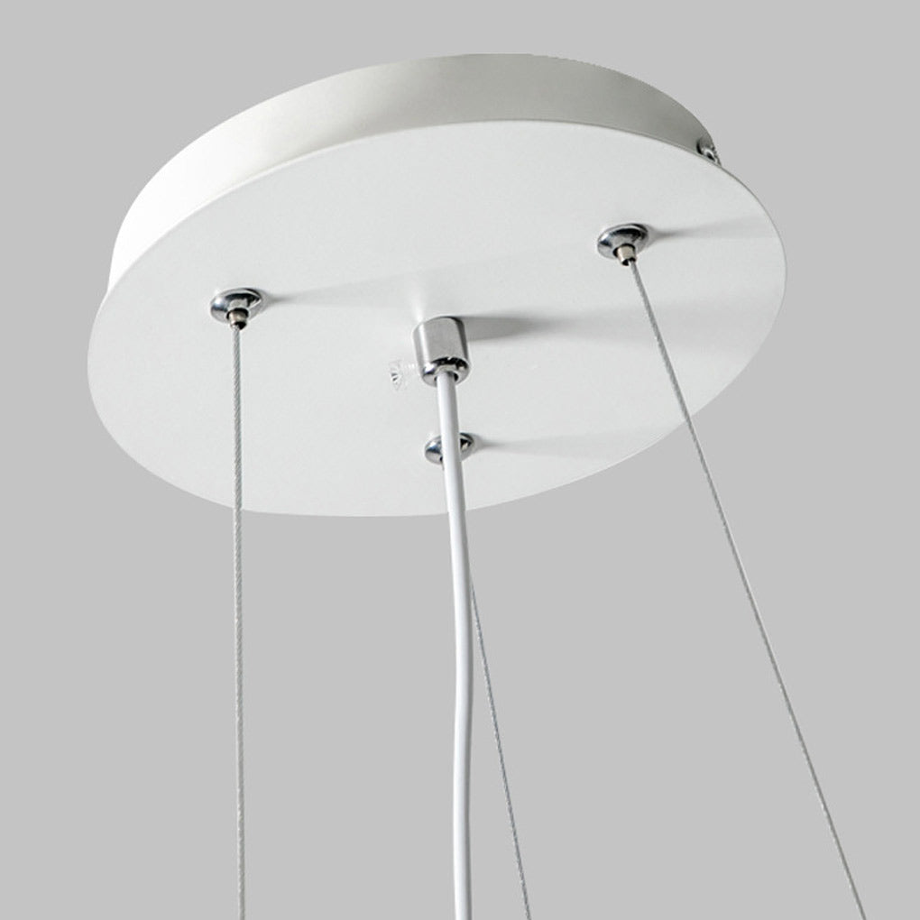 Pumpkin Cloud Dimmable LED White Nordic Ceiling Light