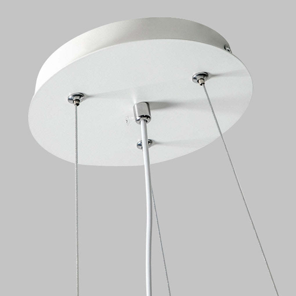 Pumpkin Cloud Dimmable LED White Nordic Ceiling Light