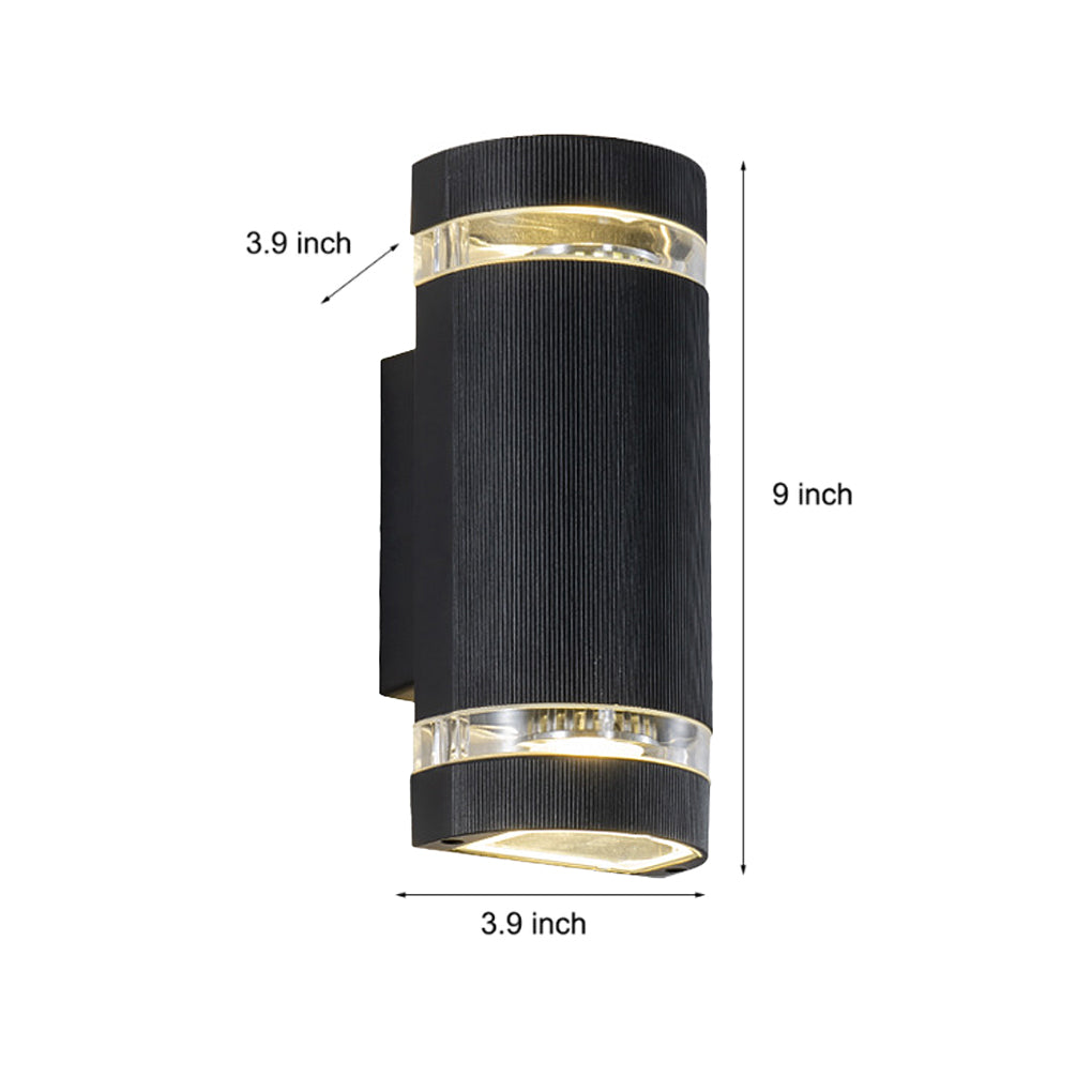 Waterproof LED Up and Down Lights Wall Lamp Outdoor Wall Lights Wall Sconce Lighting-Lighom