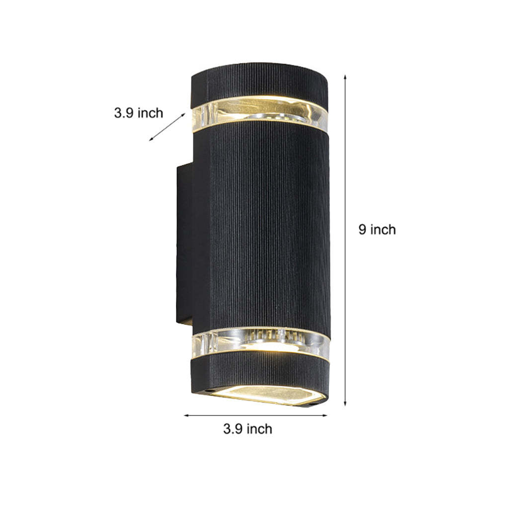Waterproof LED Up and Down Lights Wall Lamp Outdoor Wall Lights Wall Sconce Lighting-Lighom