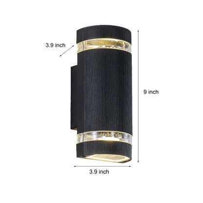 Waterproof LED Up and Down Lights Wall Lamp Outdoor Wall Lights Wall Sconce Lighting-Lighom