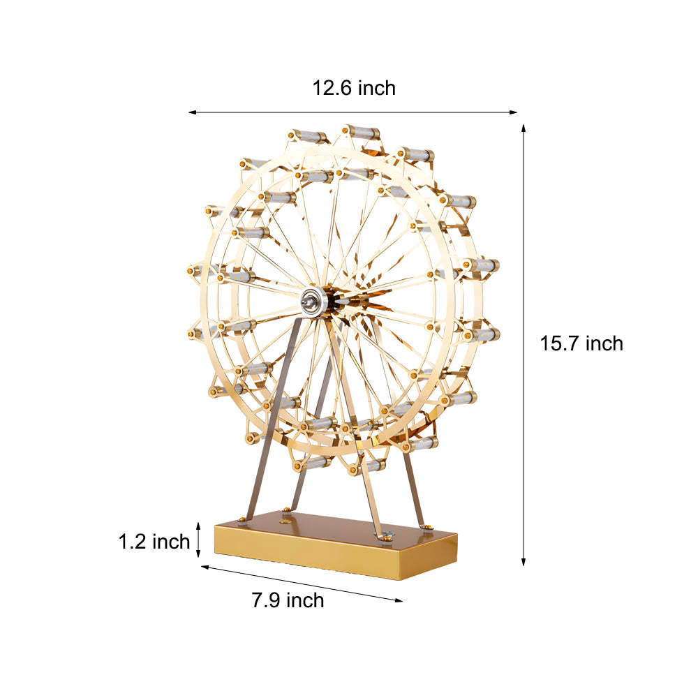 Vintage Ferris Wheel Integrated LED Table Lamp