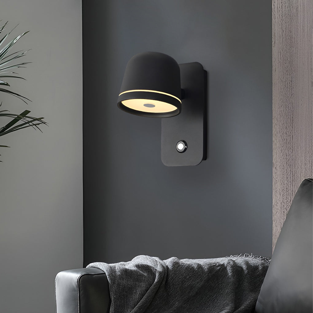 Adjustable Round Stepless Dimming LED Nordic Wall Sconce