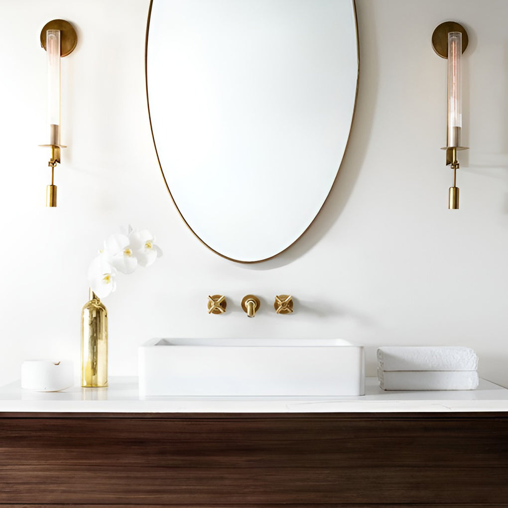 Creative Crystal Lampshade E14 Postmodern Plug in Wall Lights Wall Lamp-Lighom