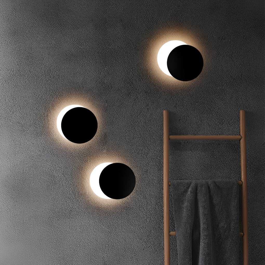 360 Rotatable Round LED Modern Decorative Wall Sconce