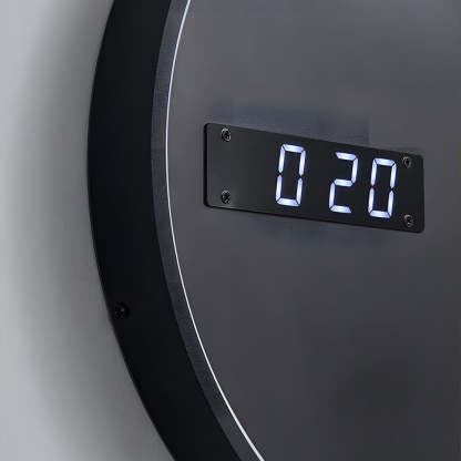 Moon LED Wall Light Wall Digital Clock Astronaut Decor 3 Color Wall Lamp-Lighom