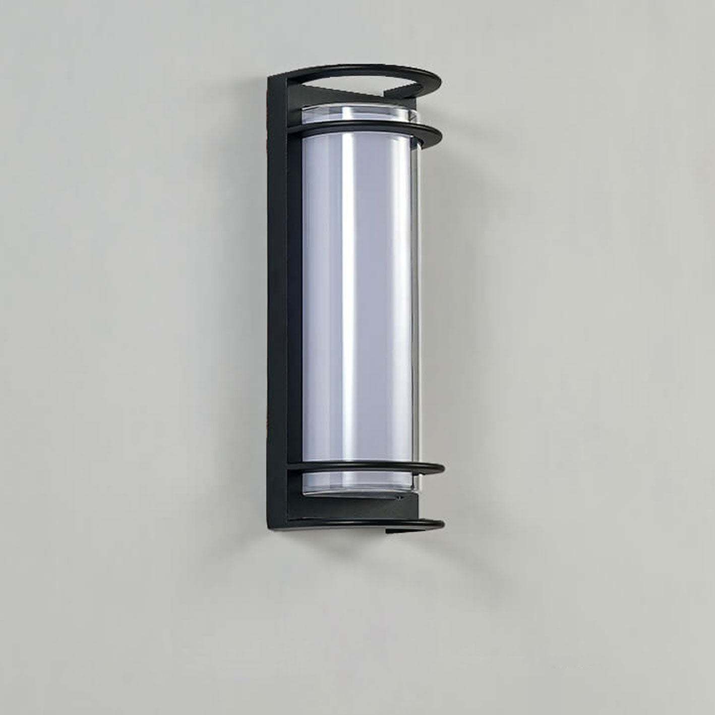 Modern Outdoor Column LED Garden Wall Sconce