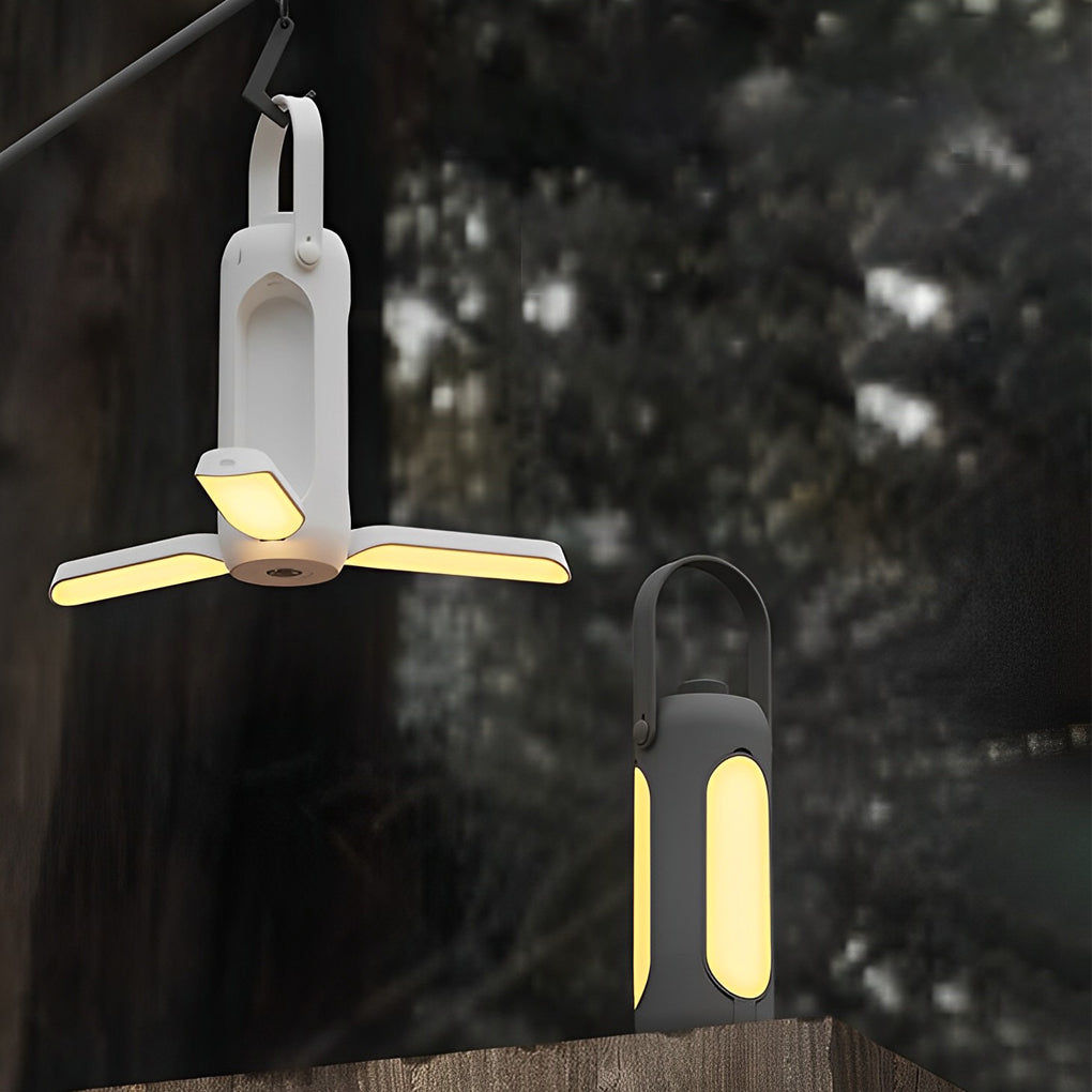 Adjustable Lamp Cover USB Charging Dimmable LED Portable Camping Lamp-Lighom