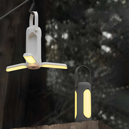 Adjustable Lamp Cover USB Charging Dimmable LED Portable Camping Lamp-Lighom