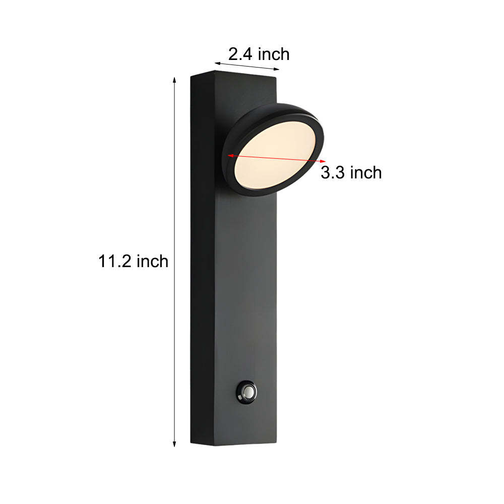 Rotatable Modern Touch-Control Spotlight Wall Lamp