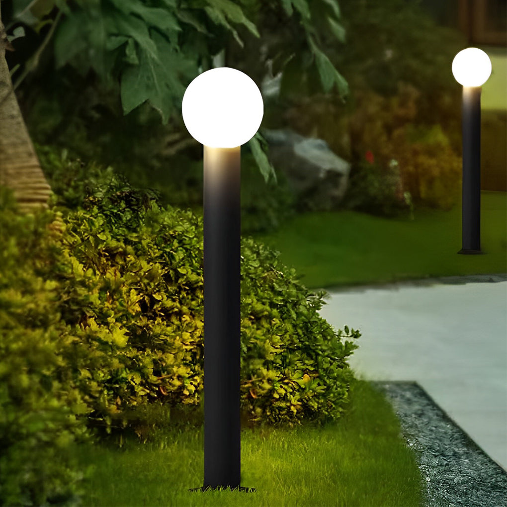 Elegant Round Ball LED Pathway Lights - Waterproof & Sturdy-Lighom