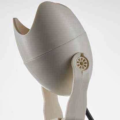 Modern Eggshell-shaped RGB Adjustable LED Outdoor Spotlight with Stake-Lighom