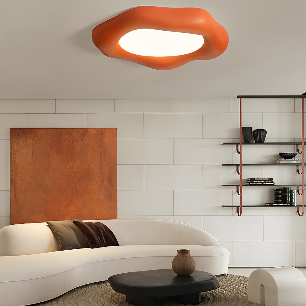 Handmade Cloud Dimmable LED Japanese Ceiling Light