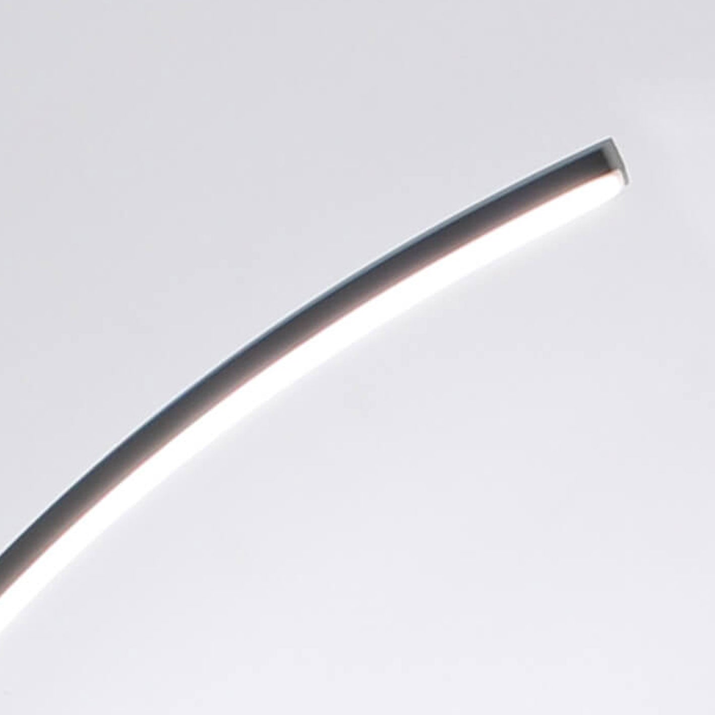 Nordic Minimalist Bending Tray LED Floor Lamp