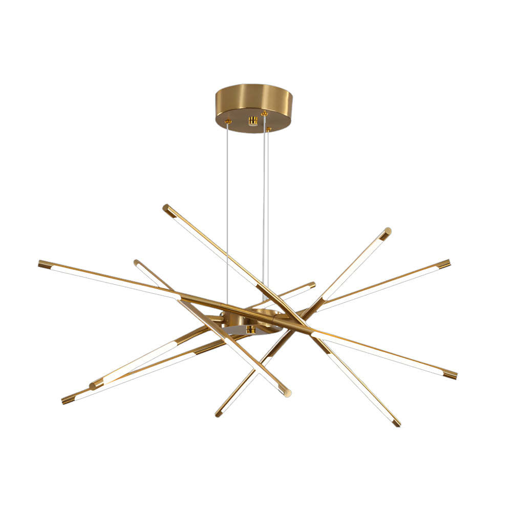 Modern Stepless Dimming Long Strip Sputnik