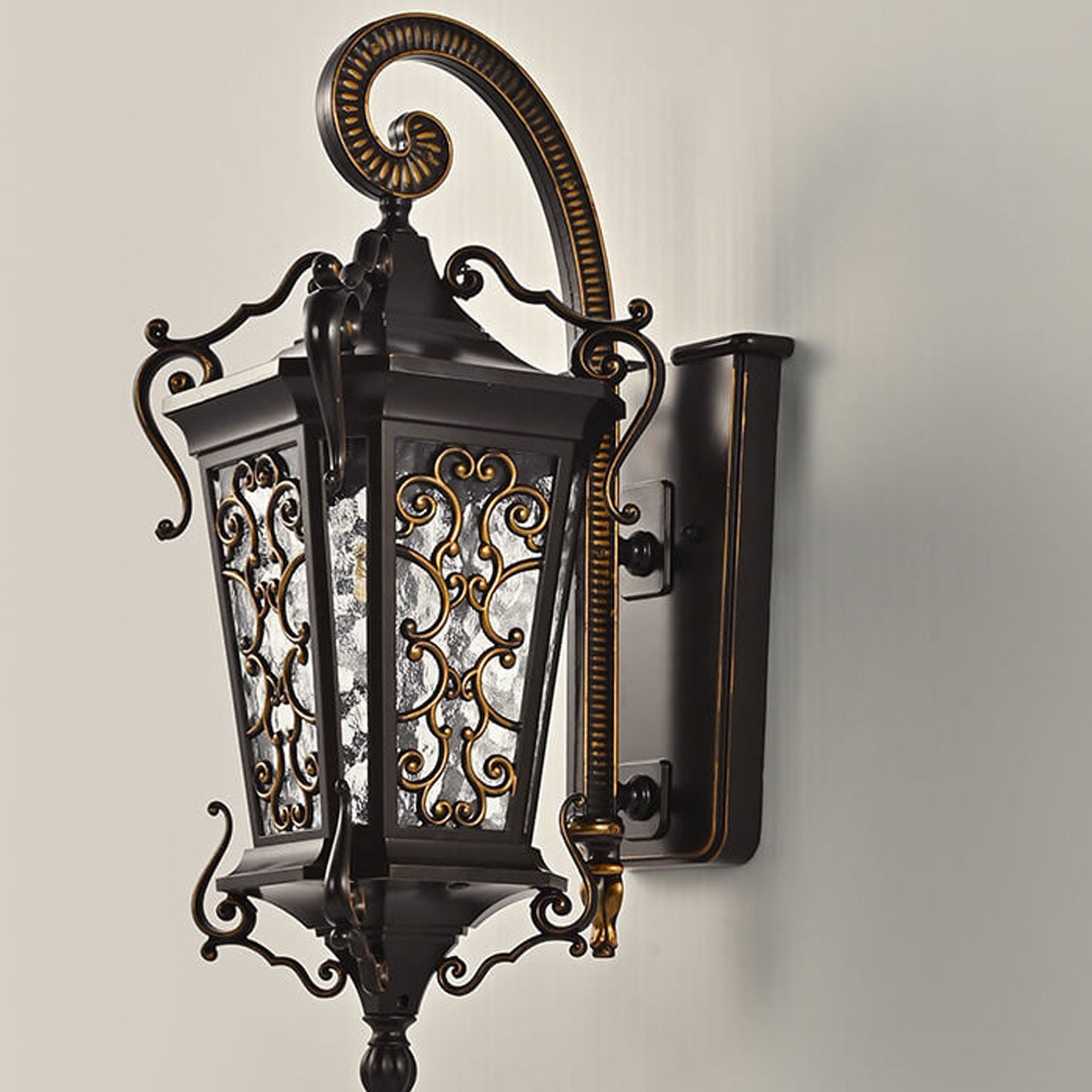 European Palace Outdoor Waterproof Sconce — B / 110V-120V For US/CA