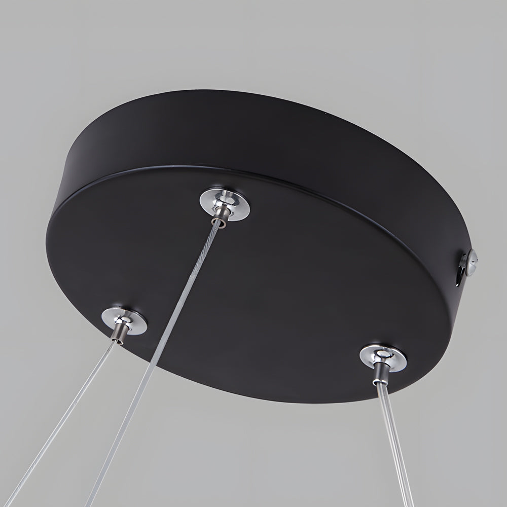 Round Pendant LED Modern Suspended Office Light