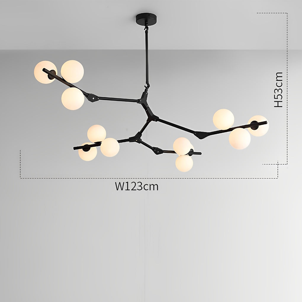 Nordic Minimalist Cluster Black and Gold
