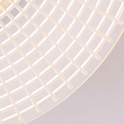Round Stripes Grid Pattern Acrylic LED Simple Creative Modern Wall Lamp-Lighom