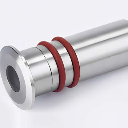 10pcs Silver Polished LED in-Ground Step Lights DC12V Stainless Steel Modern Park Square Lighting-Lighom