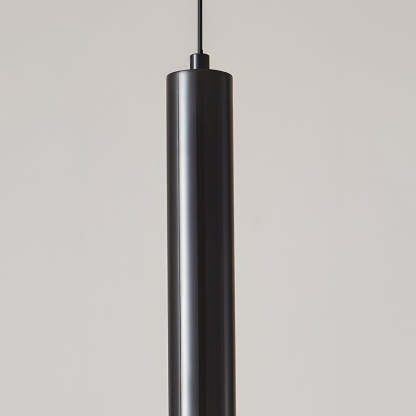 Modern tube bowl bronze pendant lighting