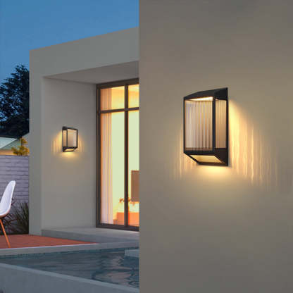 Stylish Vertical Ripped Acrylic LED Wall Lamp Waterproof & Modern Wall Lighting-Lighom