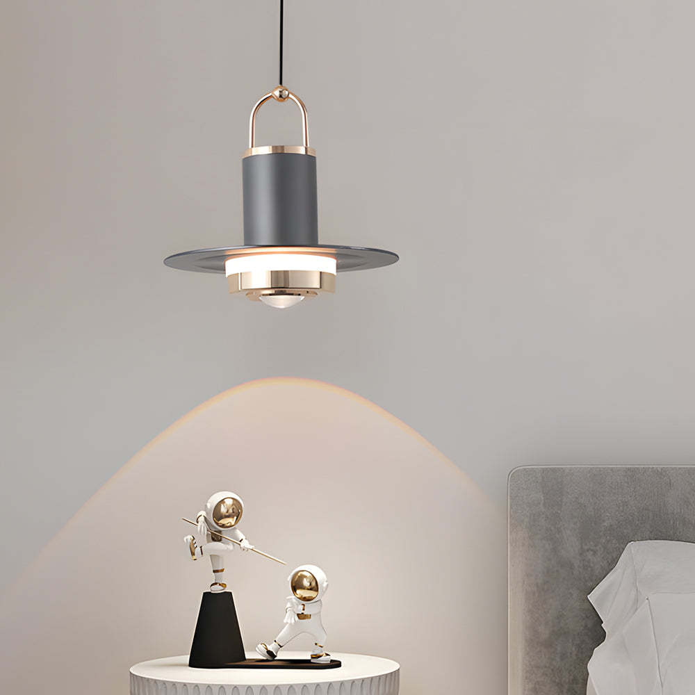 Small Simple Metal Glass LED Nordic Pendant Lamp
