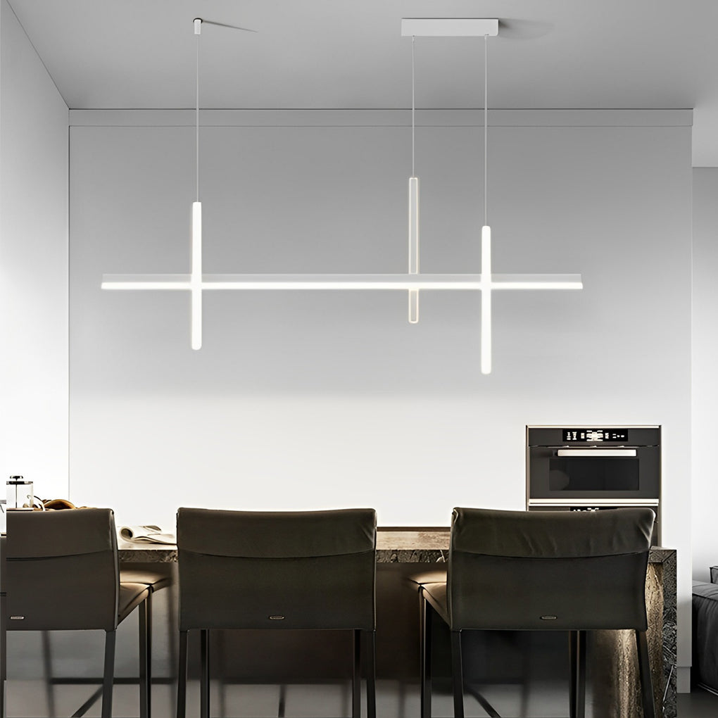 Minimalist Long Strip Dimmable Chandelier