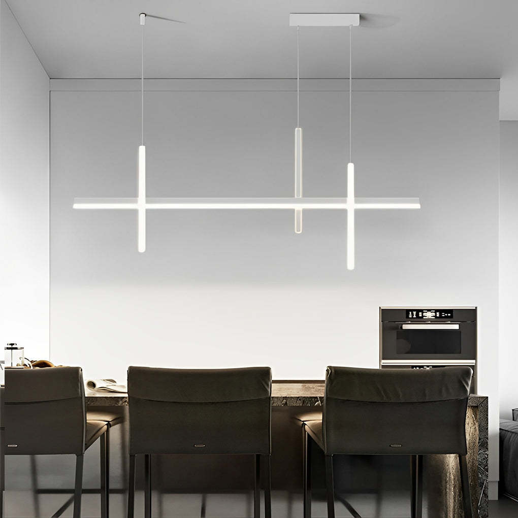 Minimalist Long Strip Dimmable Chandelier