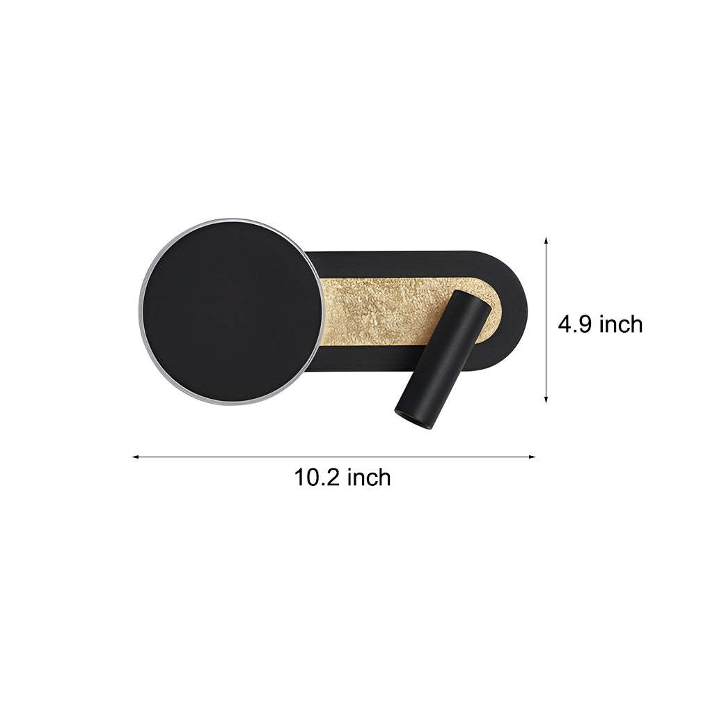 Round Adjustable Spotlight Nordic LED Wall Light