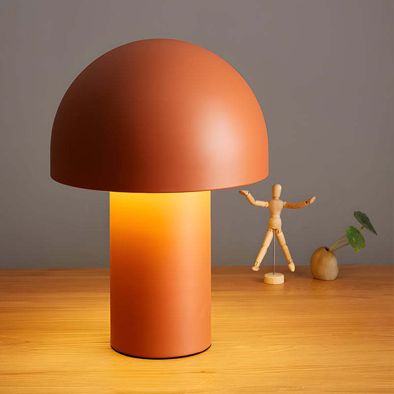 Touch-Control Dome Mushroom Frosted Ambient Table Lamp-Lighom