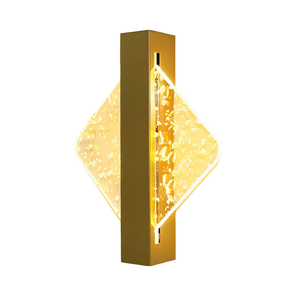 Round Square Semicircle Creative LED Nordic Bedside Wall Lamps Wall Lights-Lighom
