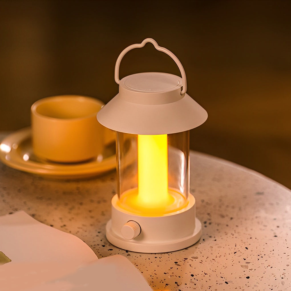 Portable Dimmable USB Rechargeable Outdoor Lantern