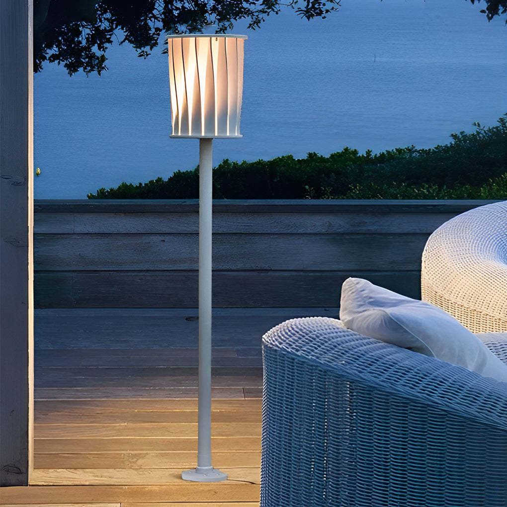 Ip65 Stainless Steel Floor Lamp with LED Outdoor Waterproof Landscape Lamp-Lighom