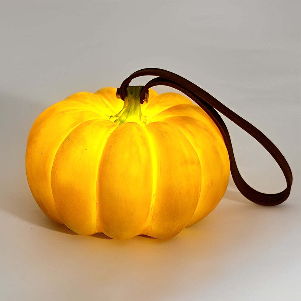 Portable Resin Pumpkin LED Waterproof USB Chargeable Outdoor Lights-Lighom