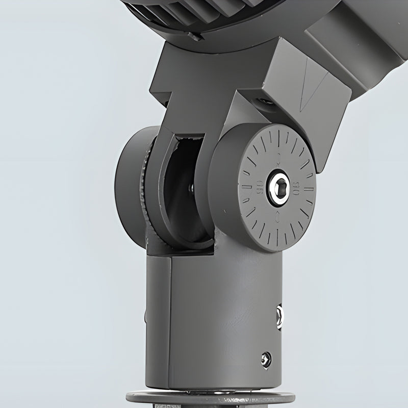 Adjustable Aluminum Black Modern Outdoor Spotlight