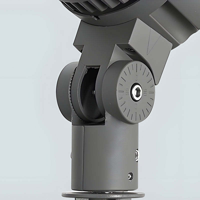Adjustable Aluminum Black Modern Outdoor Spotlight
